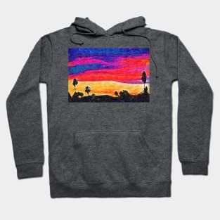 Sunset In The Desert Hoodie